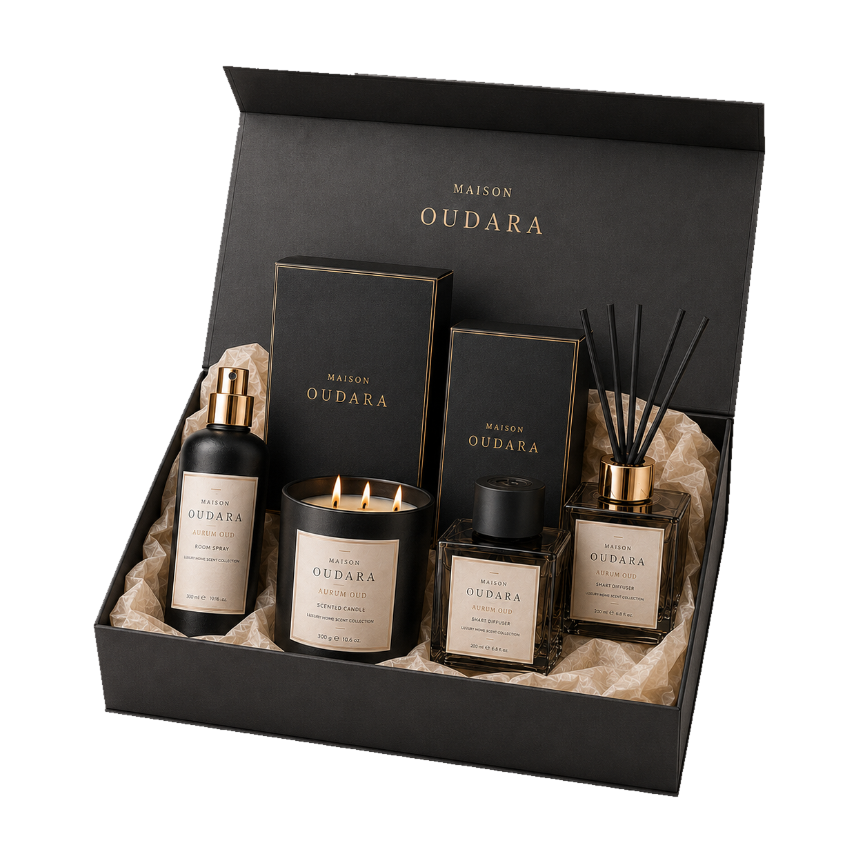Pack Maison Oudara Aurum Oud